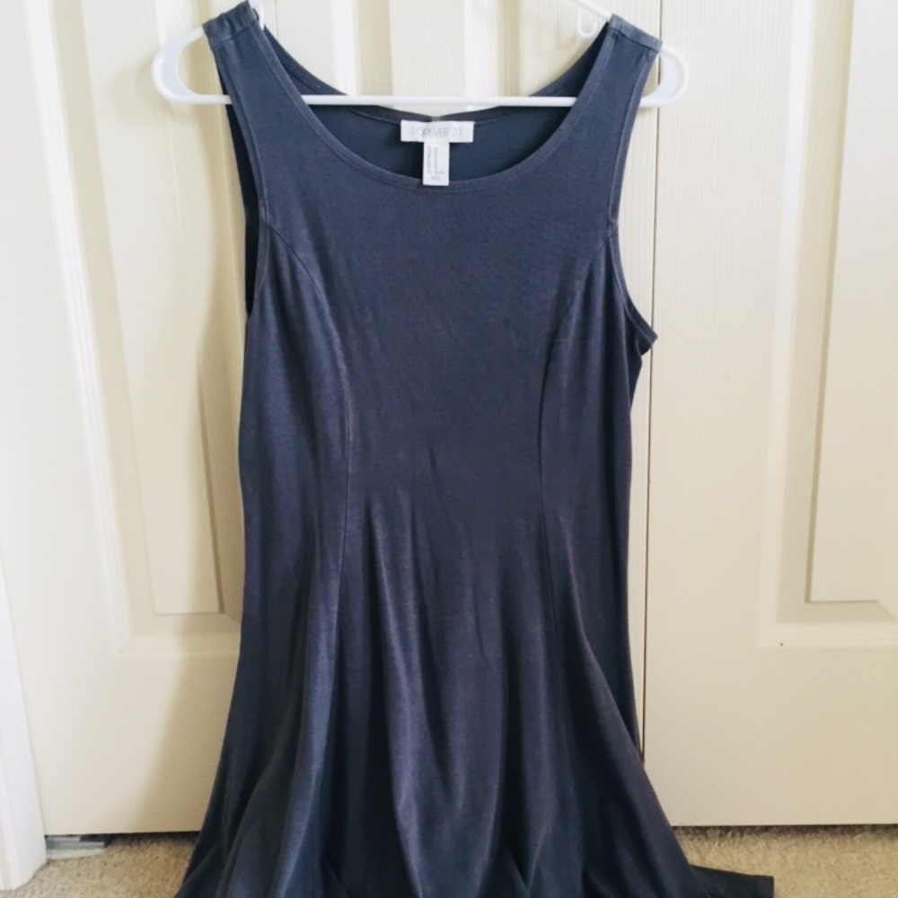 Forever 21 Short Gray Dress- M